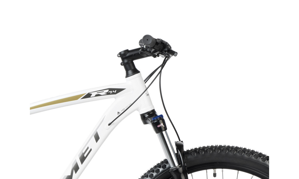 Velosipēds Romet Rambler R7.4 27.5" 2023 white-gold - 5