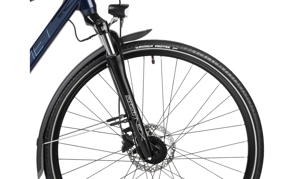 Velosipēds Romet Wagant 8 28" 2023 navy blue-sky blue - 2