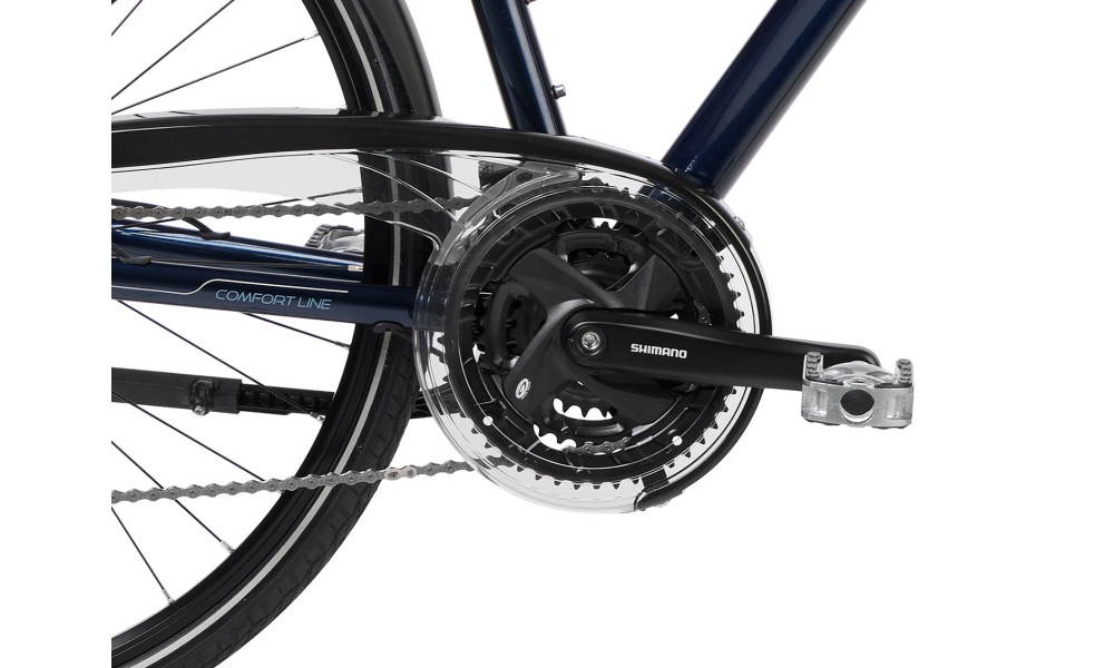 Velosipēds Romet Wagant 8 28" 2023 navy blue-sky blue - 6