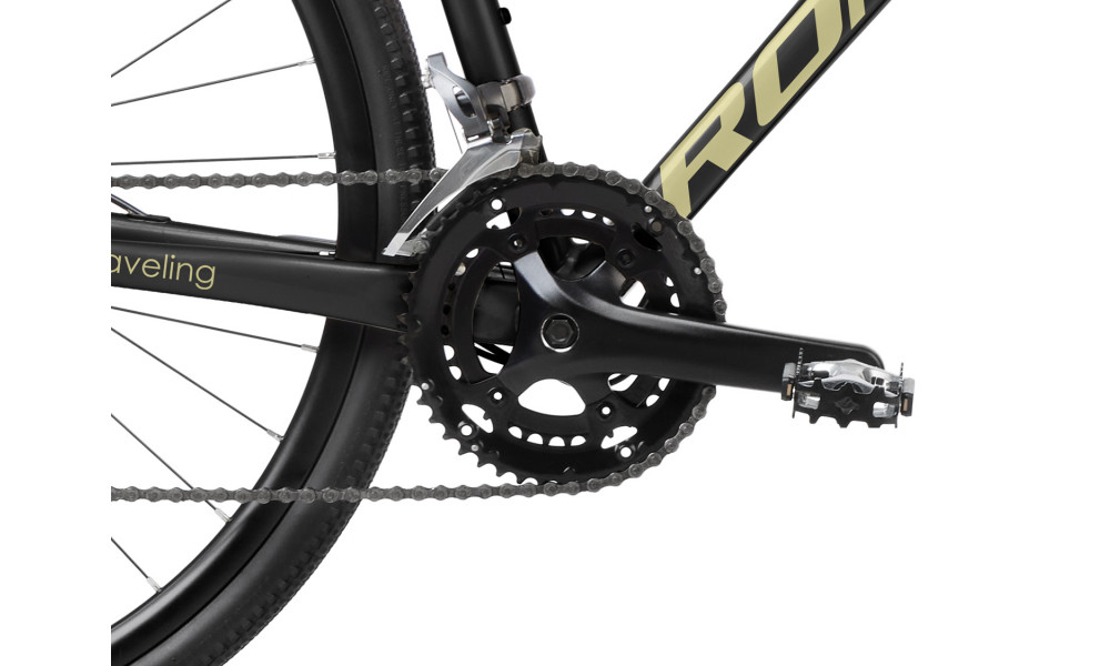 Velosipēds Romet Aspre 1 2023 black-gold - 6