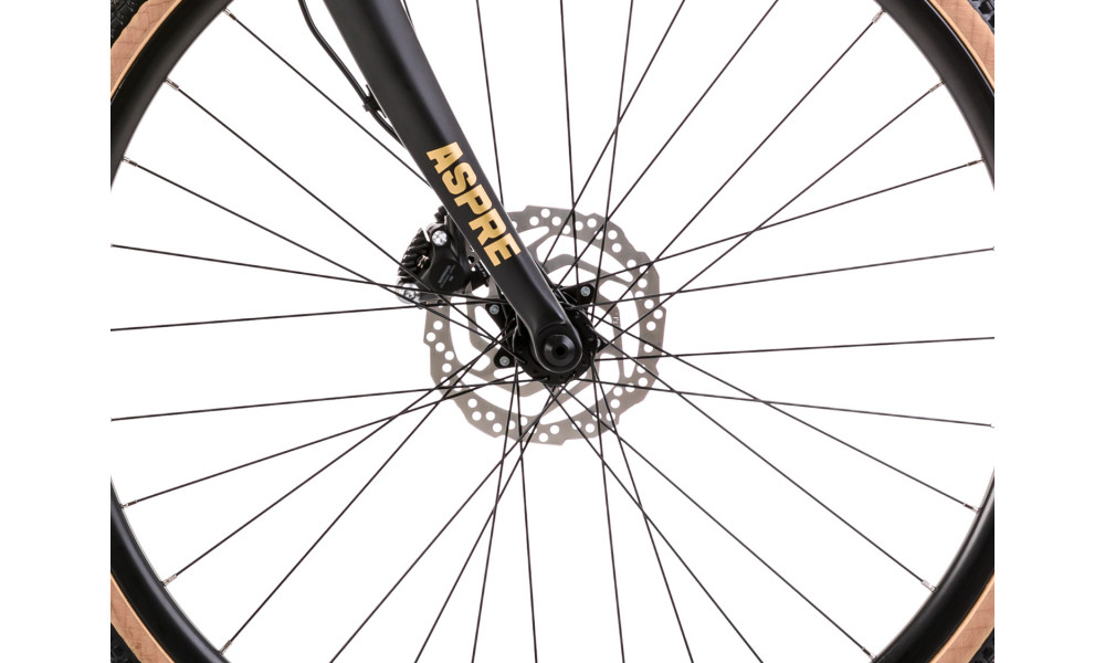 Velosipēds Romet Aspre 2 2023 black-gold - 5