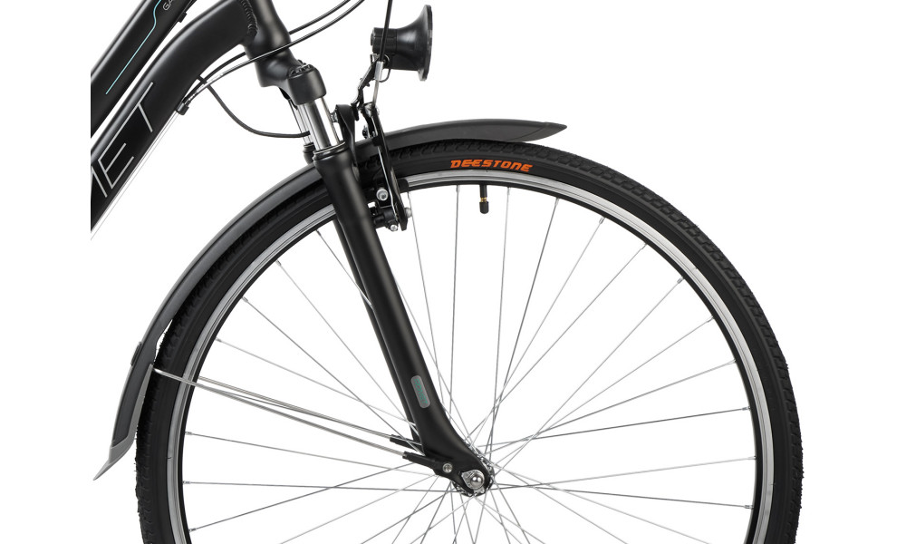 Velosipēds Romet Gazela 28" 2023 black-green - 2