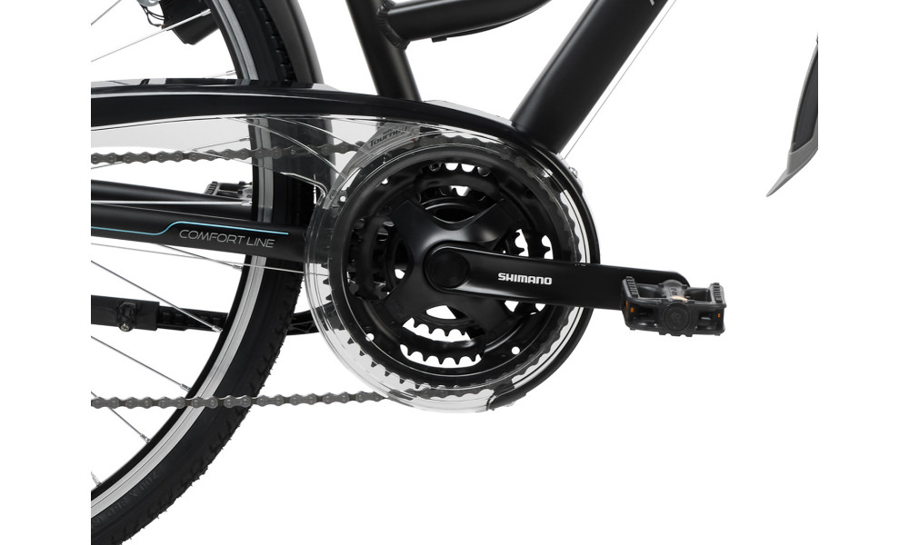 Velosipēds Romet Gazela 28" 2023 black-green - 6