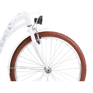 Velosipēds Romet Panda 1 24" Alu 2023 white-sky blue