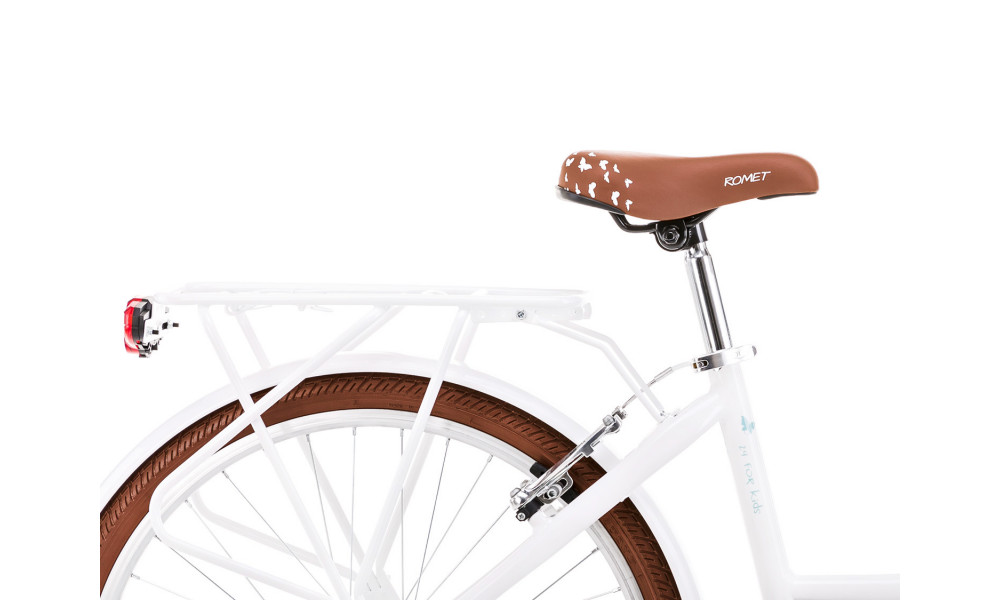 Velosipēds Romet Panda 1 24" Alu 2023 white-sky blue - 3