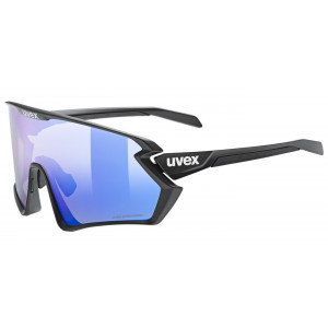 Velosipedu brilles Uvex sportstyle 231 2.0 P black matt / mirror blue