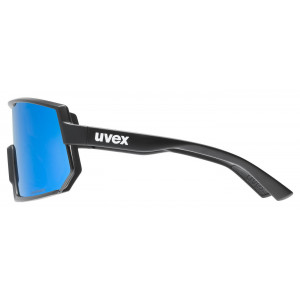 Brilles Uvex sportstyle 235 P black matt / mirror blue