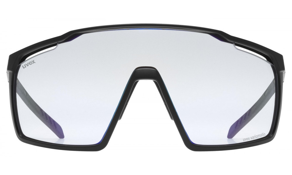 Brilles Uvex mtn perform V black matt / litemirror blue - 4