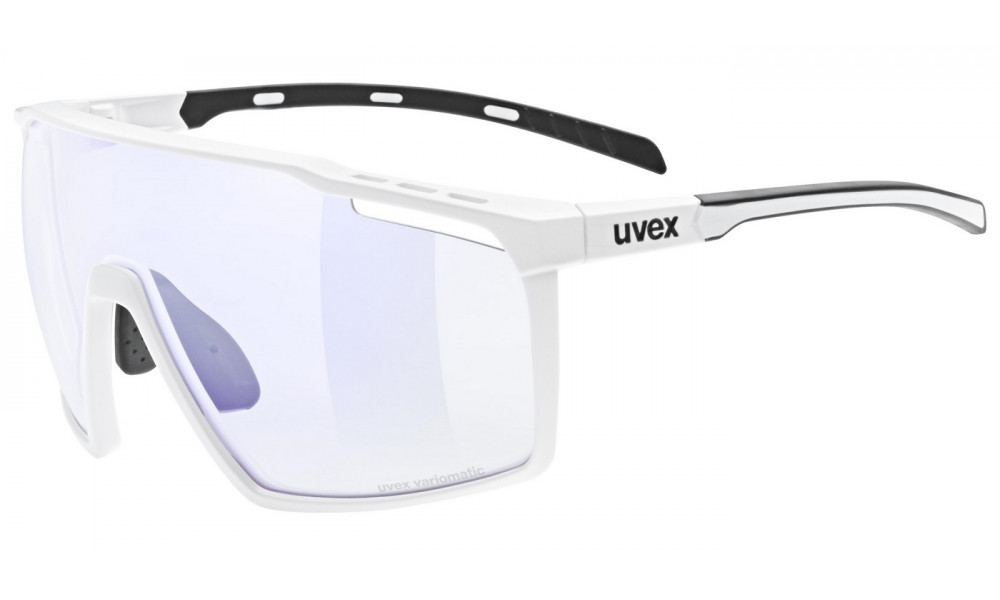 Brilles Uvex mtn perform V white matt / litemirror blue - 1