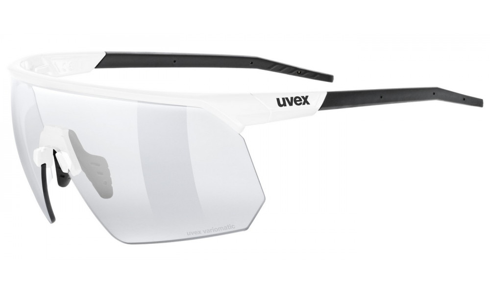 Brilles Uvex pace one V white matt / litemirror silver - 1