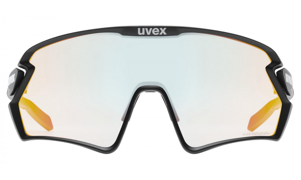 Brilles Uvex sportstyle 231 2.0 V black matt / litemirror red - 5