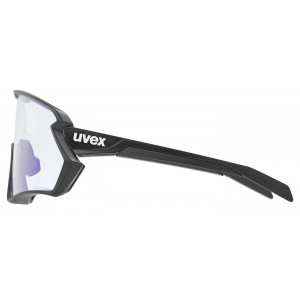 Velosipedu brilles Uvex sportstyle 231 2.0 V black matt / litemirror blue