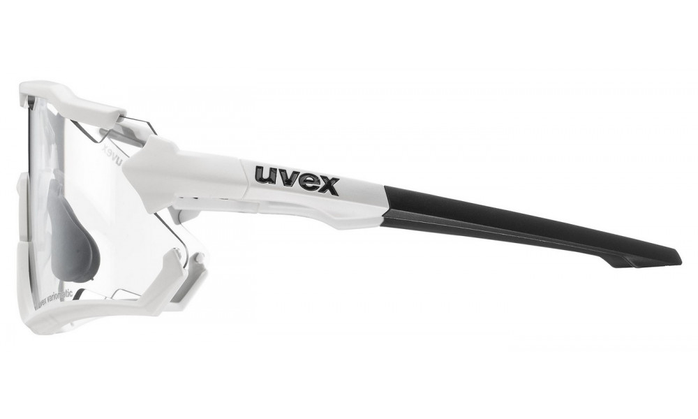 Brilles Uvex sportstyle 228 V white matt / litemirror silver - 3
