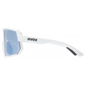 Brilles Uvex sportstyle 235 V white matt / litemirror blue