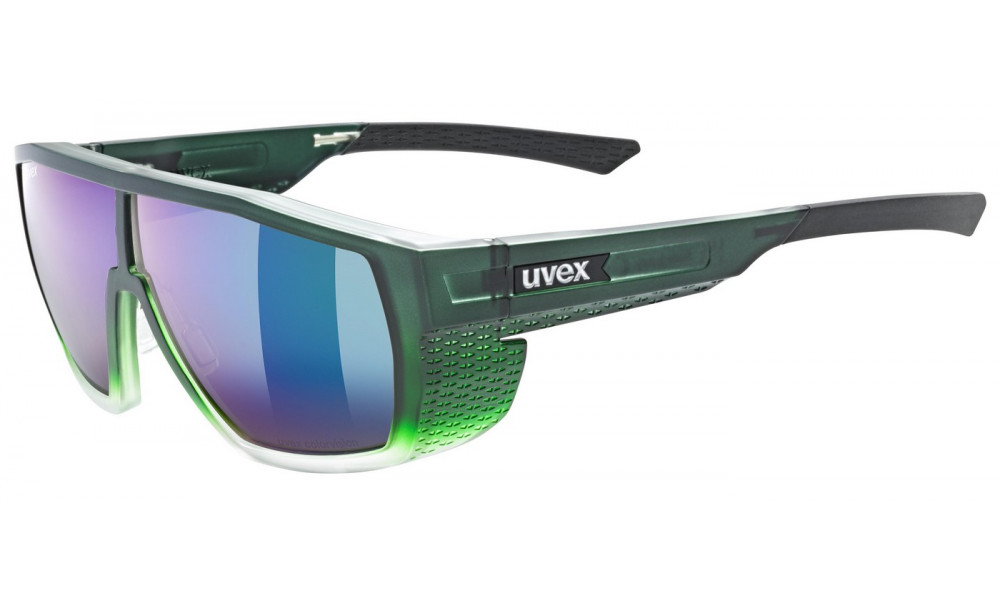 Brilles Uvex mtn style CV green matt fade / mirror green - 1