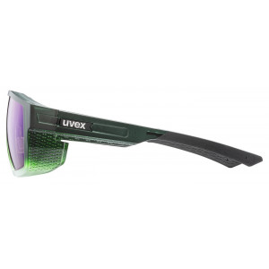 Brilles Uvex mtn style CV green matt fade / mirror green