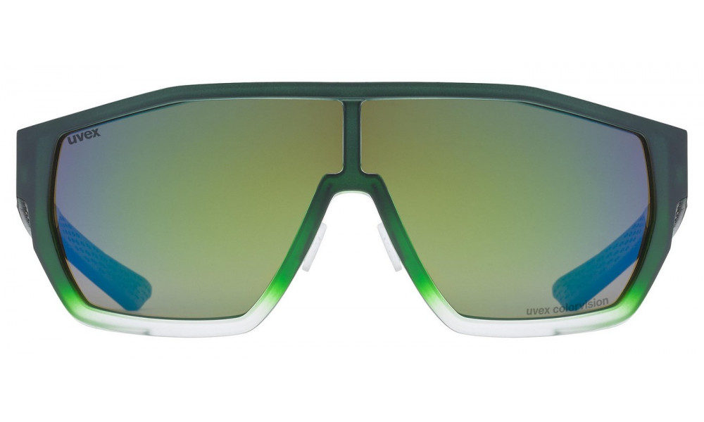 Brilles Uvex mtn style CV green matt fade / mirror green - 5