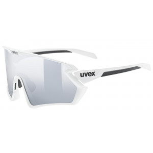 Brilles Uvex sportstyle 231 2.0 Set white-black matt / mirror silver