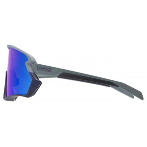 Velosipedu brilles Uvex sportstyle 231 2.0 rhino deep space matt / mirror blue