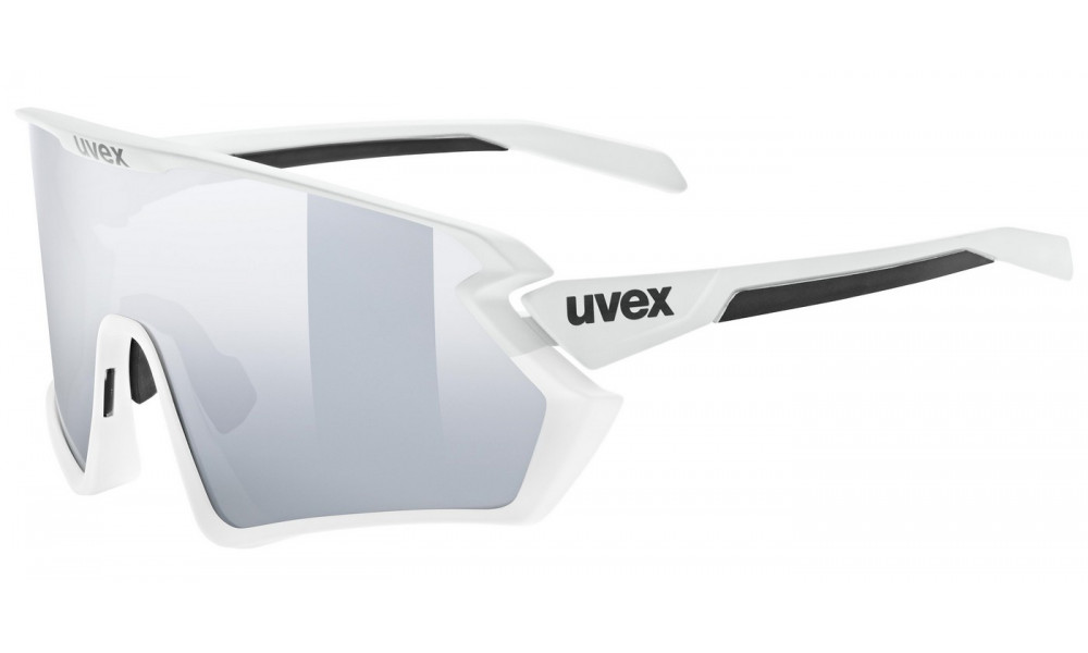 Brilles Uvex sportstyle 231 2.0 cloud-white matt / mirror silver - 1