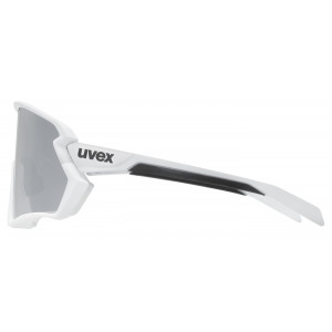 Velosipedu brilles Uvex sportstyle 231 2.0 cloud-white matt / mirror silver