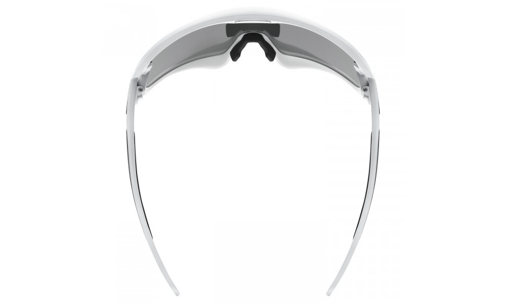 Brilles Uvex sportstyle 231 2.0 cloud-white matt / mirror silver - 3