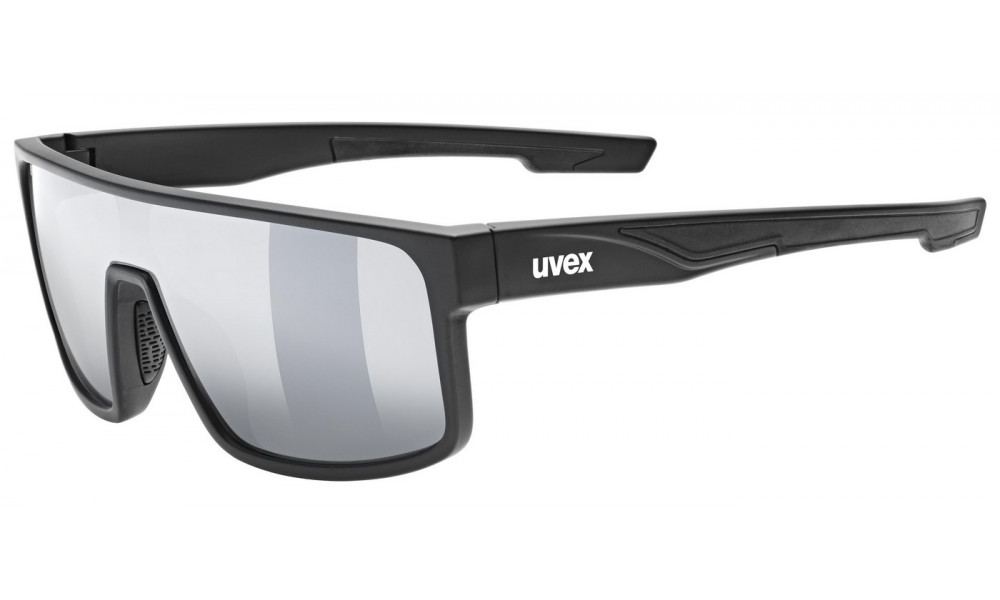 Brilles Uvex LGL 51 black matt / mirror silver - 1