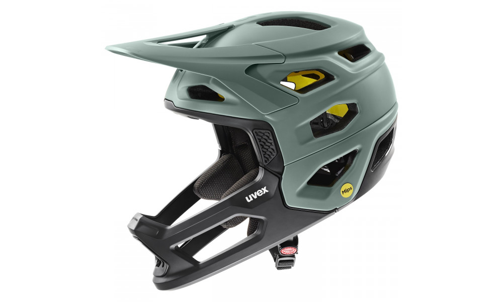 Velo ķivere Uvex revolt MIPS moss-black - 1