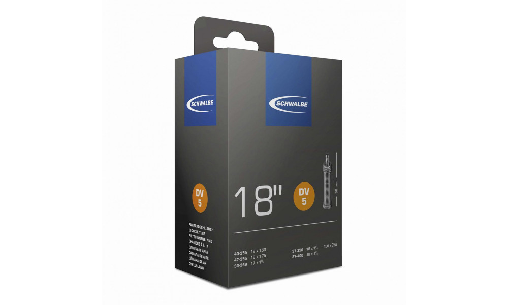 Kamera 18" Schwalbe DV5 (40/47-355) - 2