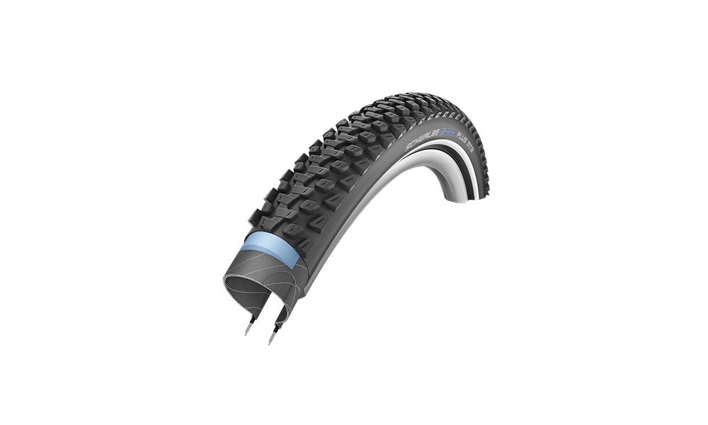 Riepa 26" Schwalbe Marathon Plus MTB HS 468, Perf. Wired 57-559 / 26x2.25 Black-Reflex 