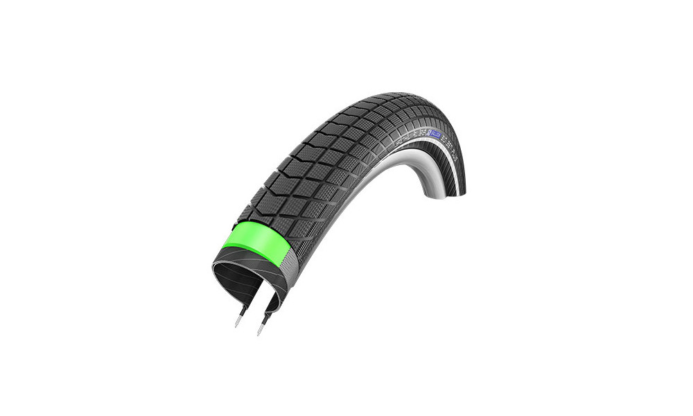 Riepa 26" Schwalbe Big Ben Plus HS 439, Perf. Wired 55-559 / 26x2.15 Black-Reflex 