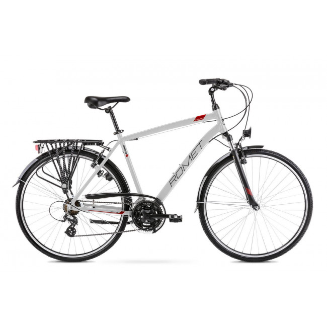 Velosipēds Romet Wagant 28" 2023 silver-red