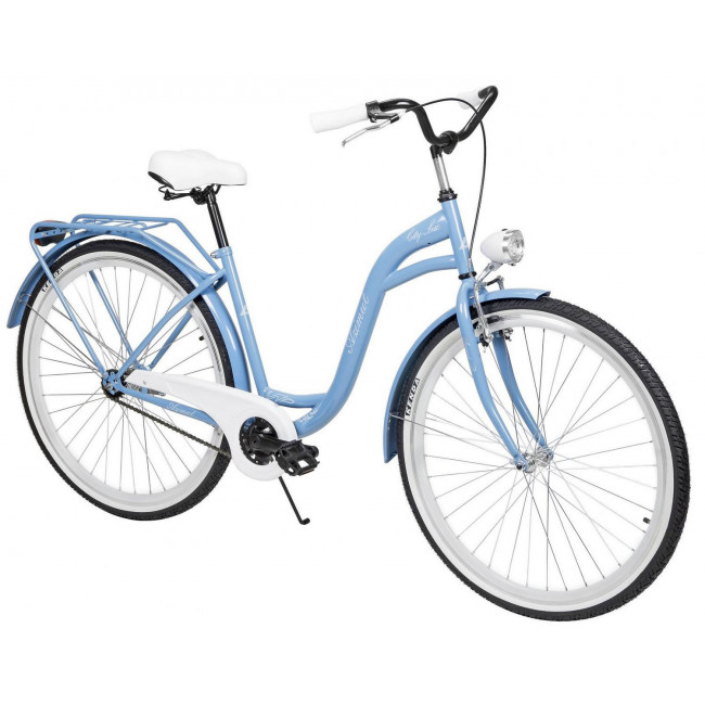 Velosipēds AZIMUT City Lux 28" 2025 light blue-white