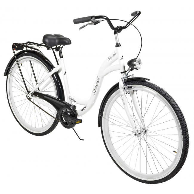 Velosipēds AZIMUT City Lux 28" 2025 white-black