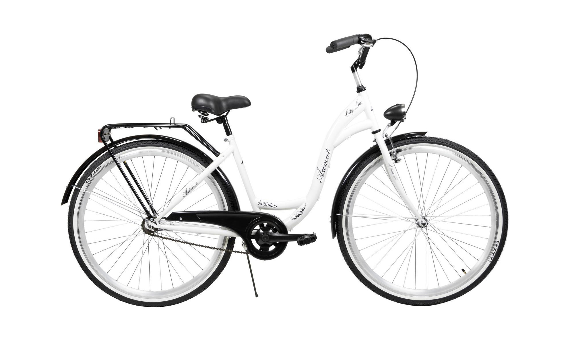 Velosipēds AZIMUT City Lux 28" 2025 white-black - 8