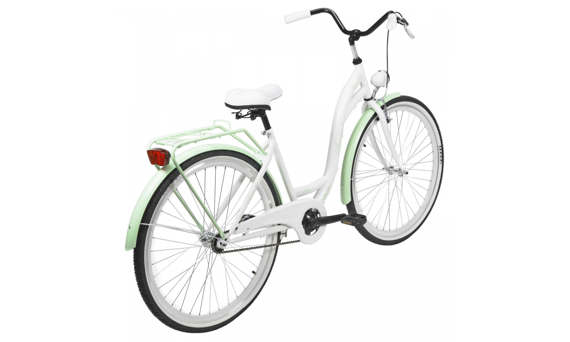 Velosipēds AZIMUT City Lux 28" 2025 white-mint - 7
