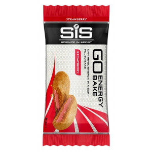 Enerģijas batoniņš SiS Go Energy Bake Strawberry 50g