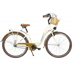 Velosipēds AZIMUT Sarema ALU 28" 3-speed 2025 cream semi-matt