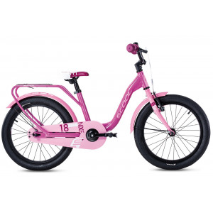 Velosipēds S'COOL niXe 18" 1-speed coaster-brake Aluminium pink-baby pink