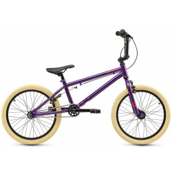 Velosipēds S'COOL XtriX 40 1-speed BMX 20" Chromoly purple-fuchsia