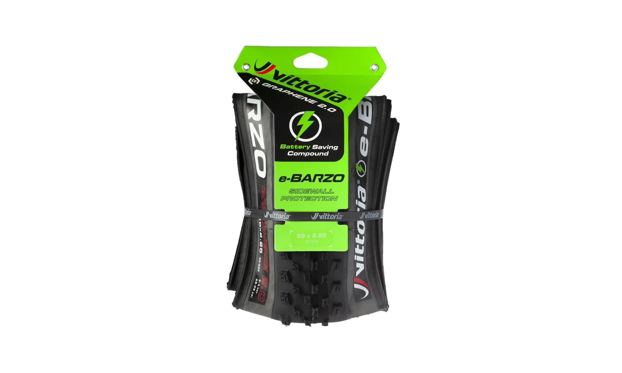 Riepa 29" Vittoria e-Barzo XC-Trail TNT Fold 29x2.6 / 65-622 anthracite-black - 2