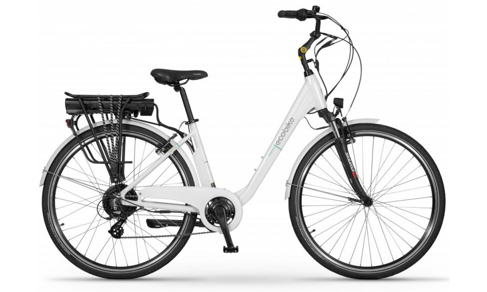 Elektro velosipēds Ecobike Traffic 28" 2023 white - 9