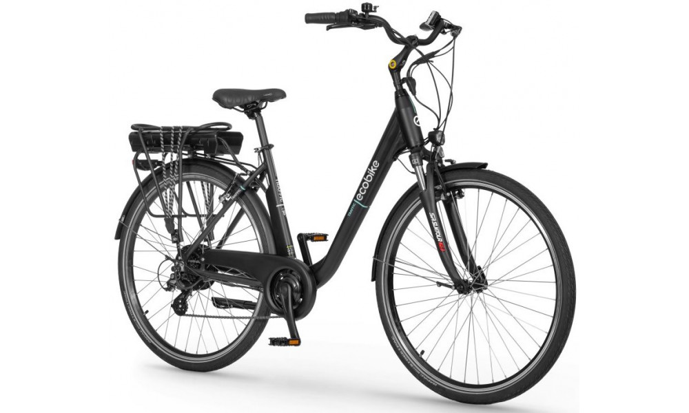 Elektro velosipēds Ecobike Traffic 28" 2023 black - 1