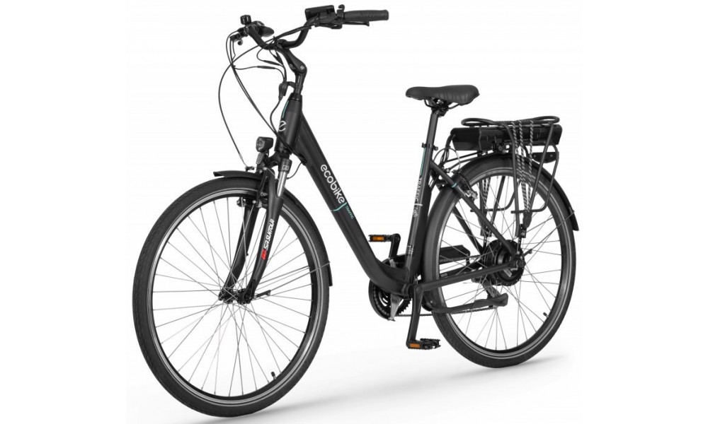 Elektro velosipēds Ecobike Traffic 28" 2023 black - 9