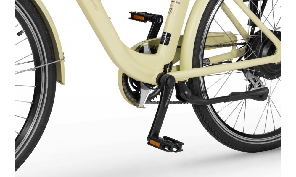 Elektro velosipēds Ecobike Traffic 26" 2023 beige - 6