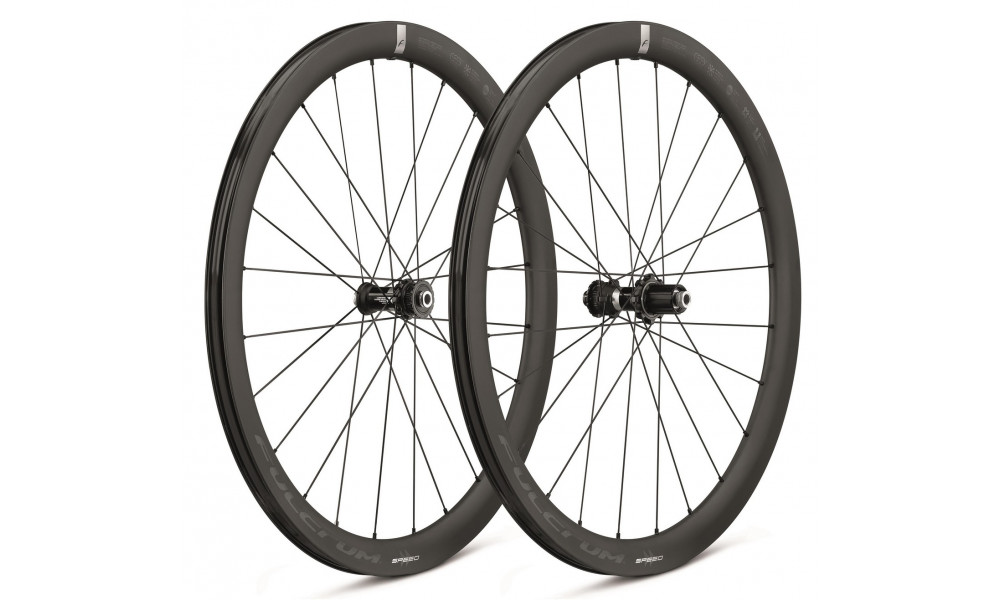 Velosipēdu riteņu komplekts Fulcrum Speed 42 DB 2WF C23 AFS front HH12 - rear HH12/142 USB - 1