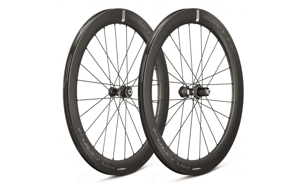 Velosipēdu riteņu komplekts Fulcrum Speed 57 DB 2WF C23 AFS front HH12 - rear HH12/142 USB - 1