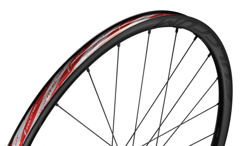 Velosipēdu riteņu komplekts Fulcrum Rapid Red 3 650B 2WF-R C24 AFS front HH12 - rear HH12/142 with DRP - 3