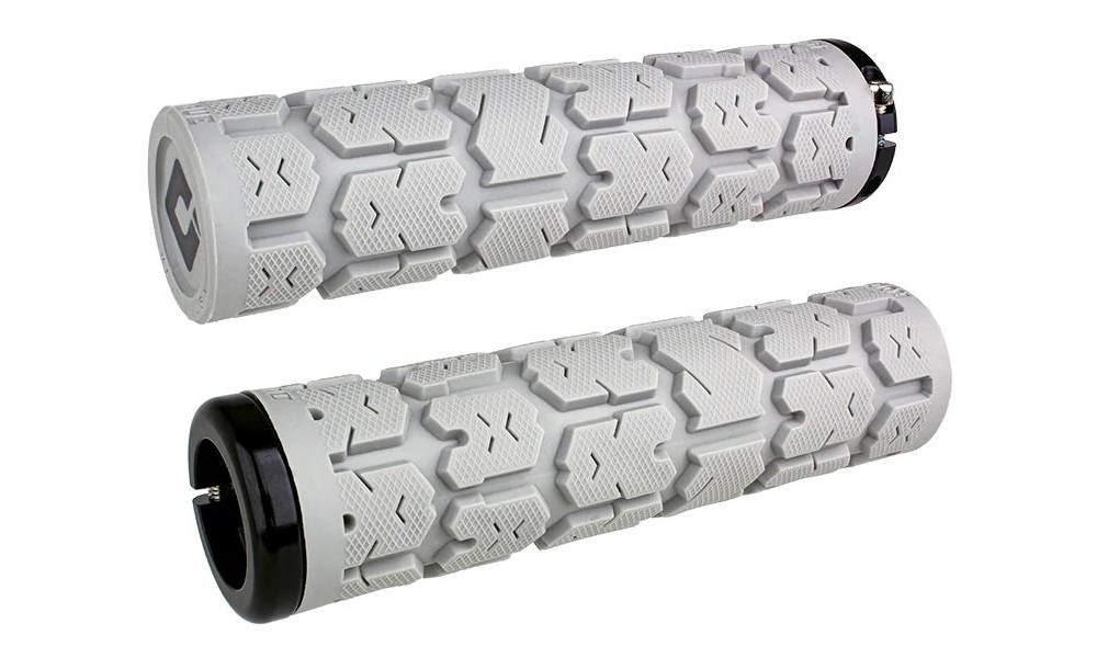Stūres rokturi ODI Rogue v2.1 MTB 135mm Lock-On Gray 