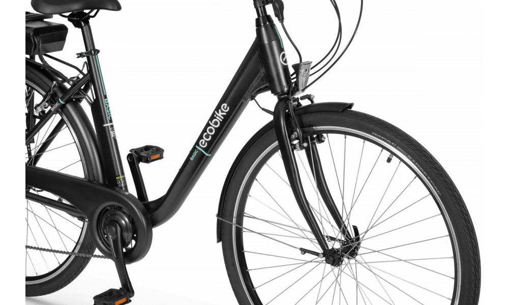 Elektro velosipēds Ecobike Basic 28" 2023 black - 10